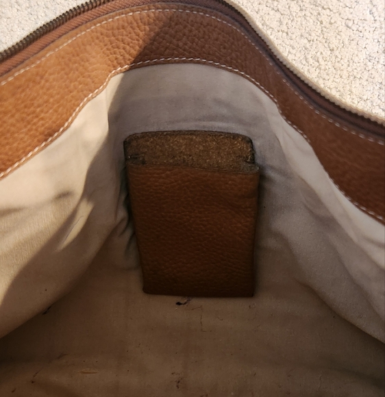 Brown Leather Shoulder Bag - Picture 4 of 6